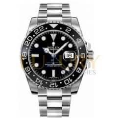 Rolex GMT-Master II 116710LN 40 mm Stainless Steel Black Dial Men's Watch