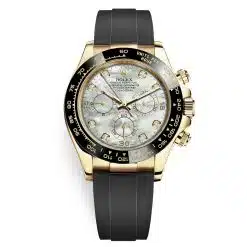 Rolex Cosmograph Daytona 116518LN MPO Dial Oysterflex Yellow Gold Mens Watch