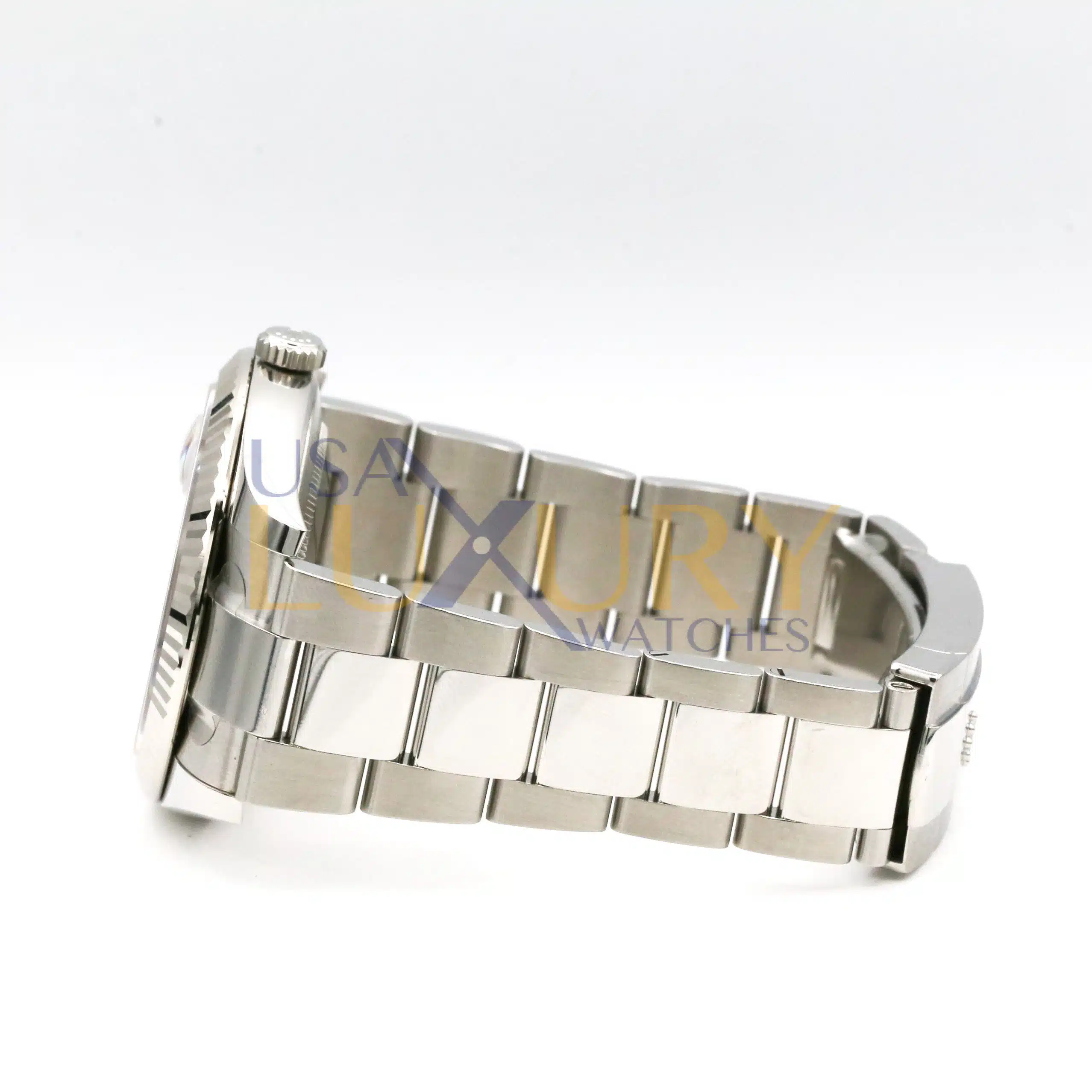 Rolex Datejust 126334-0017 Black Index Dial Fluted Bezel Oyster Bracelet - Image 2