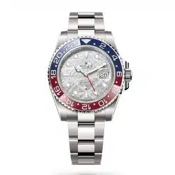 Rolex GMT-Master II 126719BLRO Pepsi Meteorite Dial 18k White Gold Watch