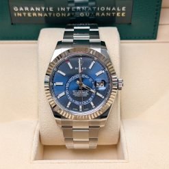 Alternative view of Rolex 326934 Sky Dweller 42mm Men's Watch Blue Index