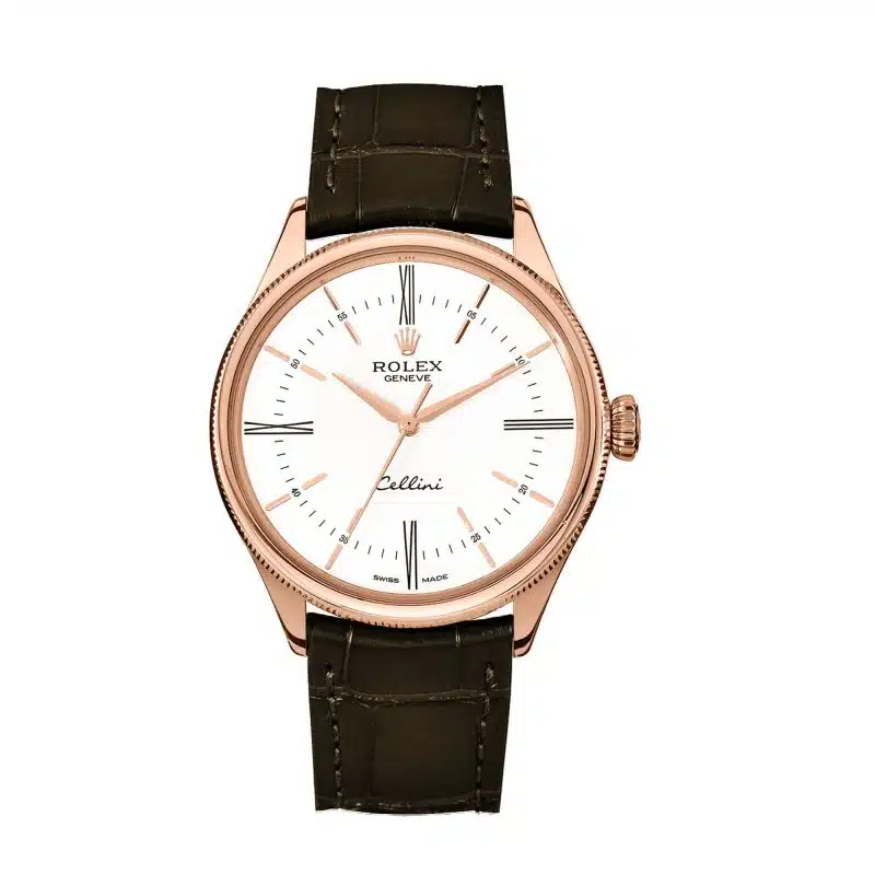 Rolex-Cellini-50505-white-brown