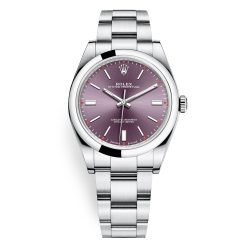 Rolex 114300-0002 Red Grape Oyster Perpetual 39mm Watch