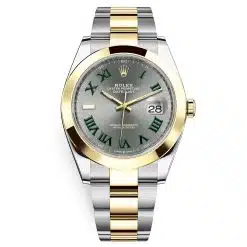 Rolex Datejust 41mm 126303-0019 Slate Roman Oyster Steel and Yellow Gold Mens Watch