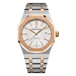 Audemars Piguet 15400SR.OO.1220SR.01 Royal Oak Selfwinding White Dial