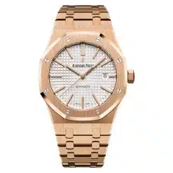 Audemars Piguet 15400OR.OO.1220OR.02 Royal Oak White Dial Selfwinding
