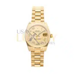 Rolex 178278 Datejust 31mm 18k Yellow Gold Watch