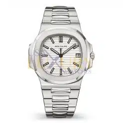 Patek Philippe 5711-1A-011 Nautilus Silvery White Dial Stainless Steel Men's Watch
