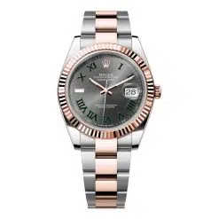 Rolex Datejust 126331-0015 Oyster Band 41mm Steel and Everose Gold Men's Watch