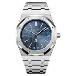 Audemars Piguet 15202ST.OO.1240ST.01 Royal Oak 39mm Blue Dial Extra-thin Stainless Steel Watch
