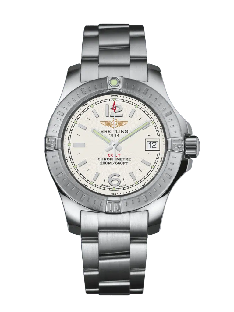 Breitling Colt Lady, Stainless Steel, 33mm, Stratus Silver Dial, A77388111G1A1