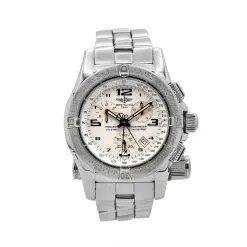 Breitling A7332111-A557 Emergency Mission 45mm Stainless Steel White Dial