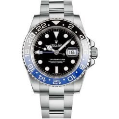 Rolex GMT-Master II 116710BLNR Black And Blue Batman Bezel Black Dial