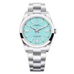 Rolex 124300 Oyster Perpetual Turquoise Index Dial