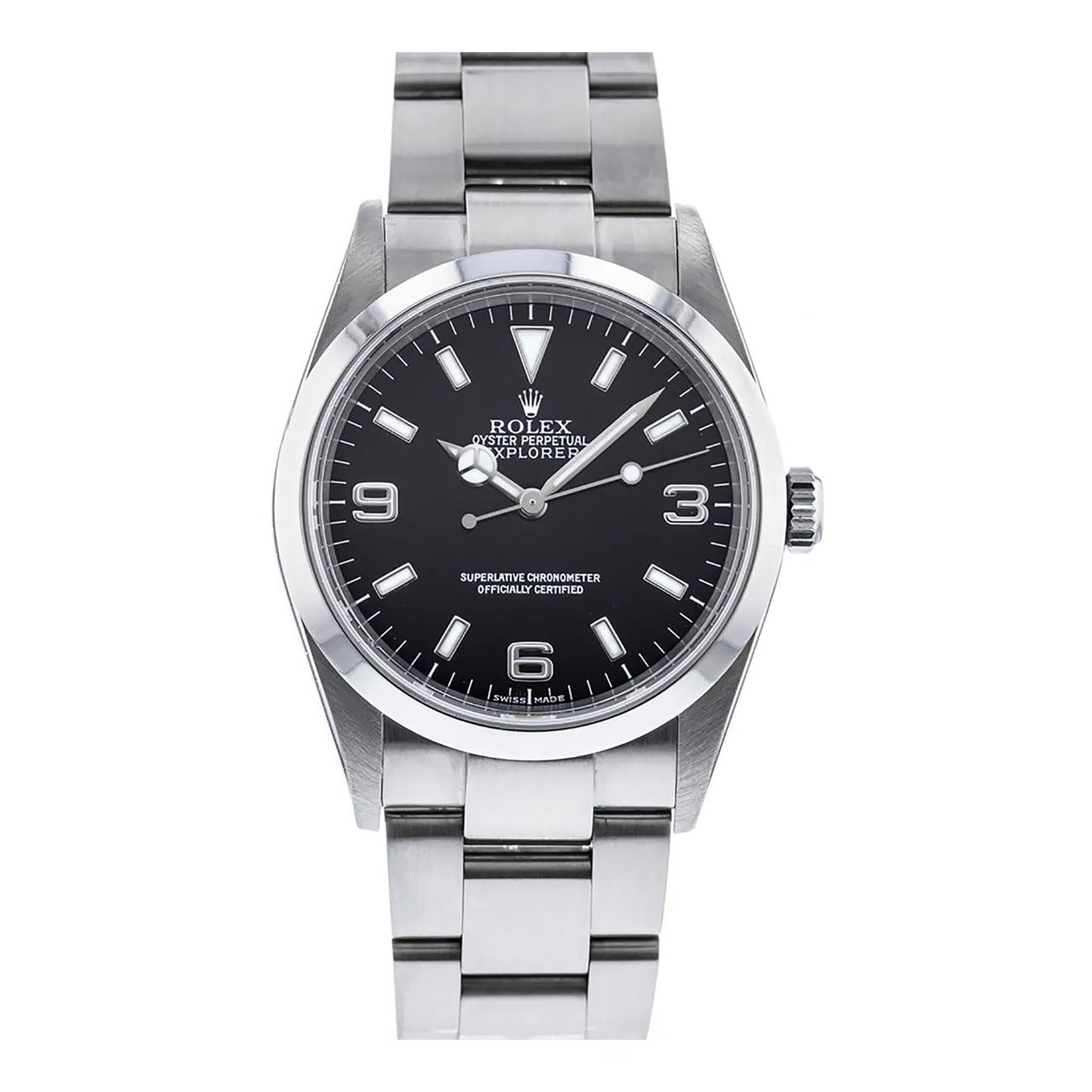 Rolex Explorer 114270 Black 36mm Men's Watch