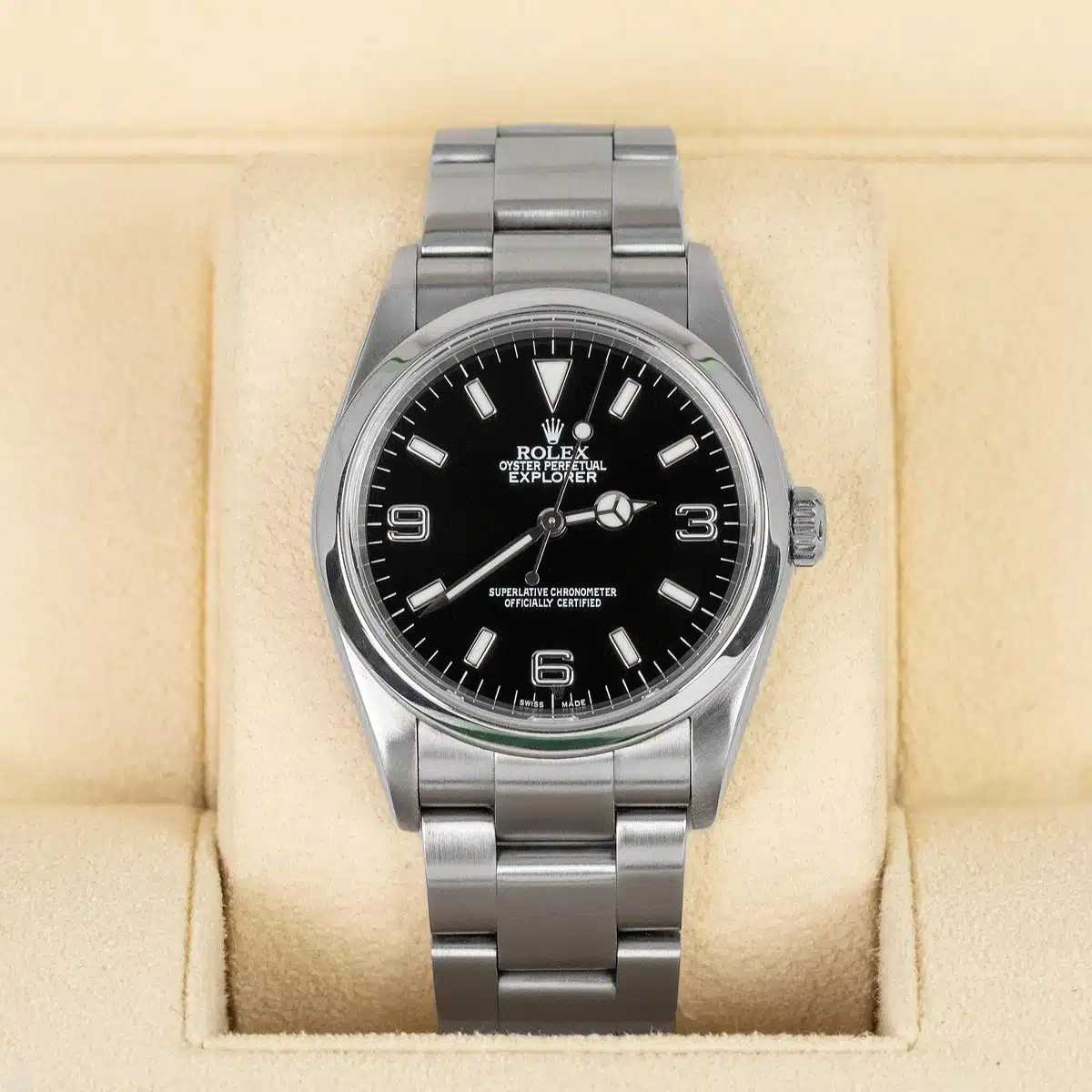 Rolex Explorer 114270-0001 Black 36mm Men's Watch - Image 2