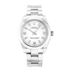 Rolex Oyster Perpetual 177200-8 White Roman Dial Oyster Bracelet 31mm