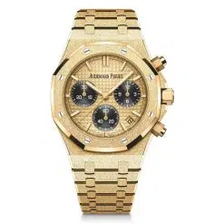 Audemars Piguet Royal Oak Selfwinding Chronograph Frosted Gold 26240BA.GG.1324BA.01 Watch