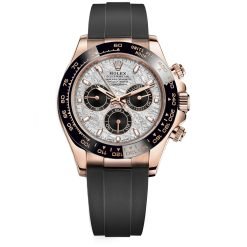 Rolex Cosmograph Daytona 116515LN-0055 Meteorite Dial Oysterflex Everose Gold Mens Watch