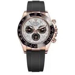 Rolex Cosmograph Daytona 116515LN-0055 Meteorite Dial Oysterflex Everose Gold Mens Watch