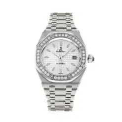 Audemars Piguet 77321ST.ZZ.1230ST.01 Royal Oak Selfwinding 33mm White Dial Ladies Watch