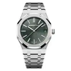 Audemars Piguet 15510ST.OO.1320ST.09 Royal Oak Green Dial Watch