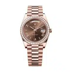 Rolex Day Date 228345rbr-0009 Chocolate Roman Dial