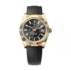 Rolex Sky-Dweller 336238-0002 Black Dial Oysterflex Bracelet