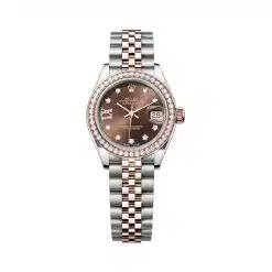 Rolex Lady-Datejust 279381RBR.0003 28mm Chocolate Diamonds Dial