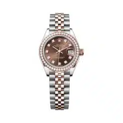 Rolex Lady-Datejust 279381RBR.0011 28mm Chocolate Diamonds Dial