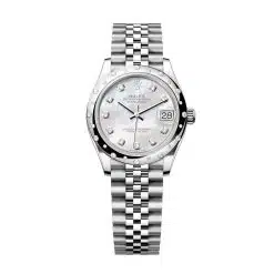 Rolex Datejust 278344RBR-0006 Mother-of-Pearl Set with Diamonds Dial 31mm Domed Diamond Jubilee Watch