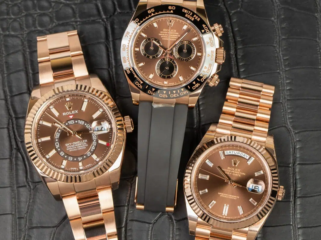 Rose Gold Rolex Watches