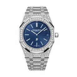 Audemars Piguet 16202BC.ZZ.1241BC.02 Royal Oak Blue Dial White Gold Bracelet