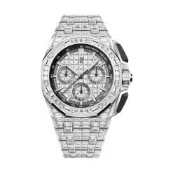 Audemars Piguet 26425BC.ZZ.8045BC.01 Royal Oak Offshore 18-Carat White Gold Set with Diamonds 43mm Dial 18-Carat White Gold Set with Diamonds Bracelet Watch