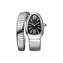 Bvlgari Serpenti 103434 Steel with diamonds 35mm Women's quartz Watch