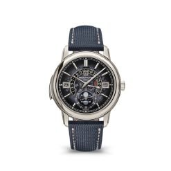 Patek Philippe 5316-50P-001 GRAND Complications Sapphire Crystal Dial Navy Blue Calfskin Leather Strap