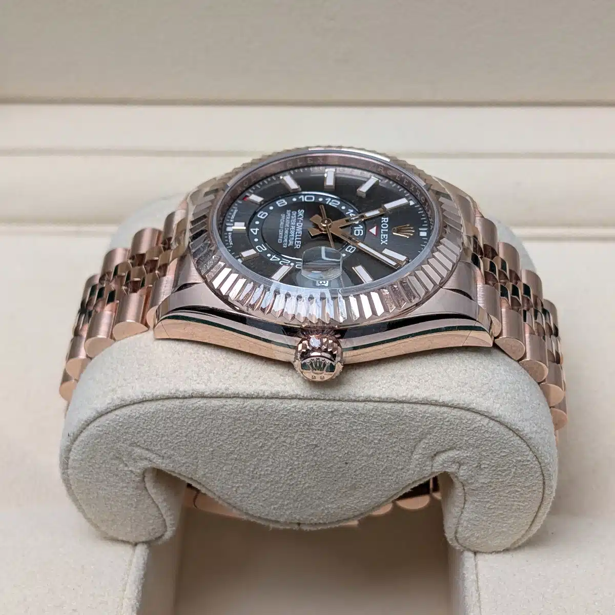 Rolex Sky-Dweller 336935-0008 Slate Dial Jubilee Bracelet - Image 3