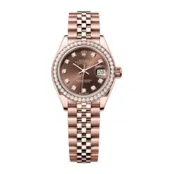Rolex Lady-Datejust 279135RBR-0018 Chocolate Diamond Dial Jubilee Bracelet