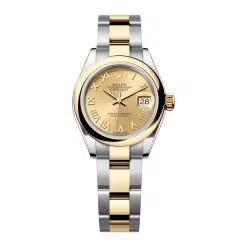 Rolex Lady-Datejust 279163-0010 Champagne Roman Dial Oyster Bracelet