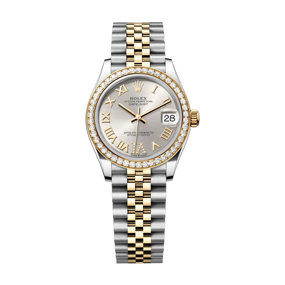 Rolex Datejust 278383RBR-0004 31mm Silver Dial Jubilee Bracelet