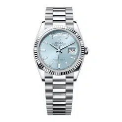 Rolex Day-Date 128236-0009 Ice Blue Diamond Dial