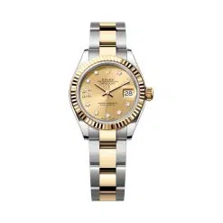 Rolex Lady-Datejust 279173-0022 Champagne Diamond Dial Oyster Bracelet
