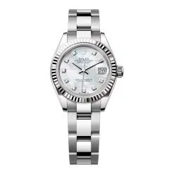 Rolex Lady-Datejust 279174-0010 Mother Of Pearl Diamond Dial Oyster Bracelet