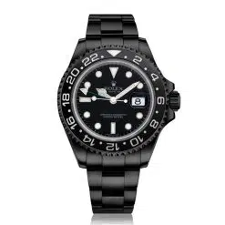 Rolex GMT-Master II 116710LN Black Dial Black PVD Oyster Bracelet Watch