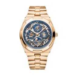 Vacheron Constantin 4300V/220R-B642 Overseas Perpetual Calendar Skeleton Dial Pink Gold