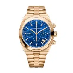 Vacheron Constantin 5520V/210R-B952 Overseas Blue Dial Pink Gold