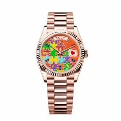 Rolex Day Date 128235-0063 Emoji Puzzle Dial 36mm