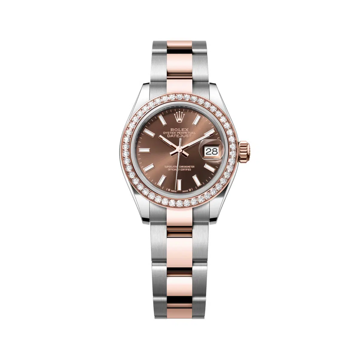 Rolex Lady-Datejust 279381RBR-0018 Chocolate Dial Oyster Bracelet