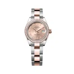 Rolex Lady-Datejust 279381RBR-0026 Rosé Roman Dial Oyster Bracelet