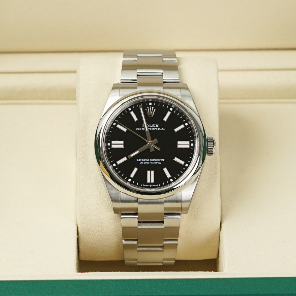Rolex Oyster Perpetual 41 134300-0008 Black Dial Oystersteel Oyster Bracelet - Image 2